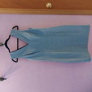 Banana Republican Checked Dress